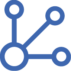 redes azul