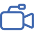camara azul